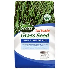 20-Lbs Turf Builder Sun & Shade Grass Seed Covers 8000 Sq Ft Lawn Scotts