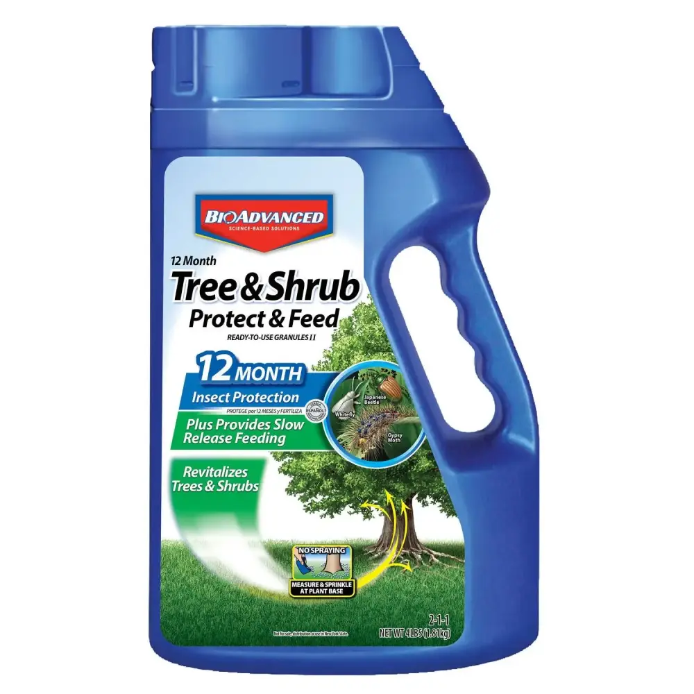 BioAdvanced 701900B Tree and Shrub Protect and Feed Granules 4 LBS