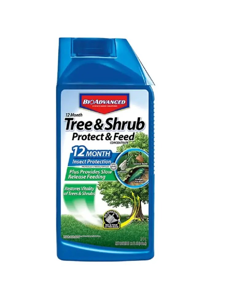 BioAdvanced 701901A Tree and Shrub Protect and Feed 32 Oz Liquid Concentrate