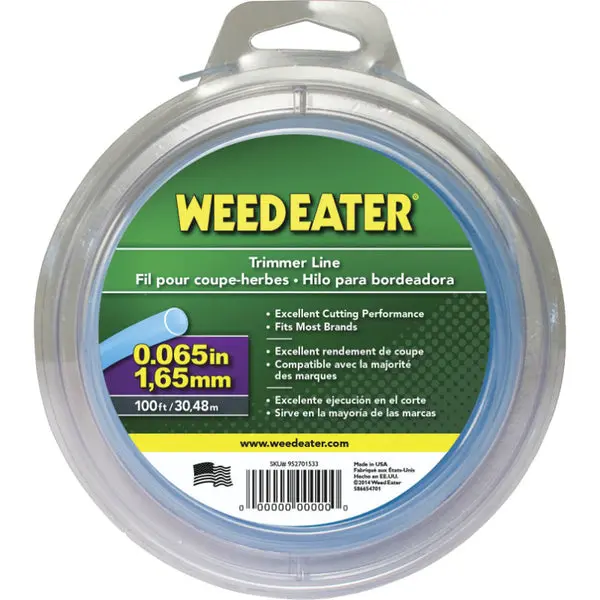 Weed Eater 588937904 Round Trimmer Line 0.065 Inch x 100 Feet