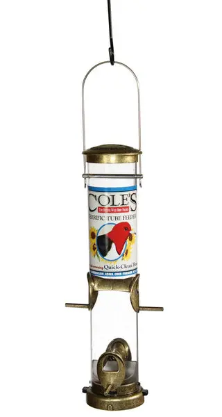 Cole's TT04 Terrific Tube Bird Feeder Outdoor Garden Bird Watching