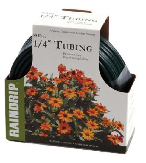 Raindrip R256DT 1/4 Inch x 50 Feet Green Vinyl Drip Irrigation Tubing