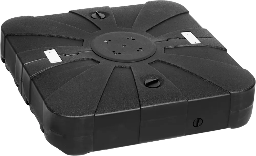 220Lb Volume Fillable Mobile Offset Patio Base Market Cantilever Umbrella Stand w1134dhs