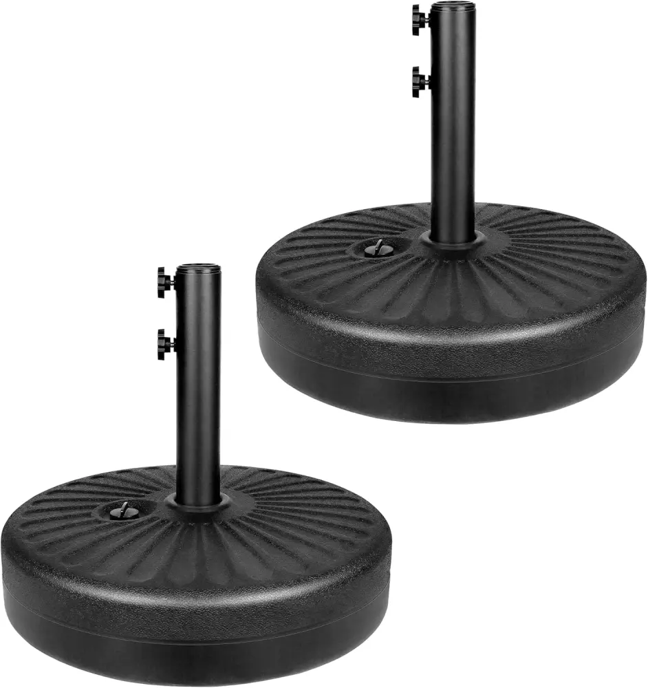 20 Inch Heavy Duty Patio Base Stand Steel Umbrella Holder Outdoor Use w1134dhs