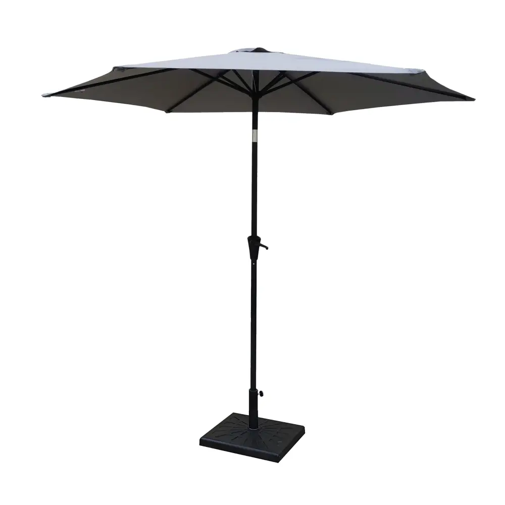 8.8 Feet Outdoor Aluminum Patio Umbrella Market Umbrella gathercraft