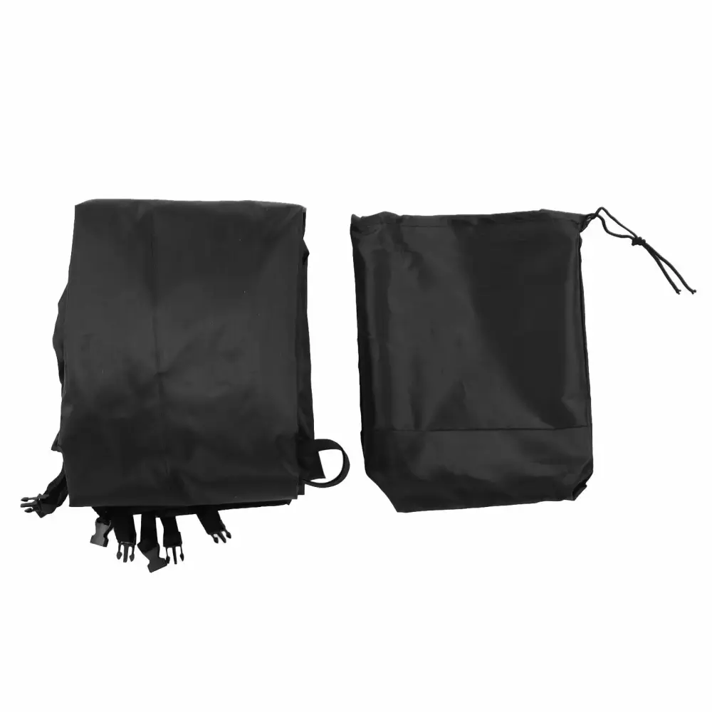 BBQ Cover Wind Proof Waterproof Weather Resistant Polyester Car Cover Bag Equipment Machine HURANJIGN