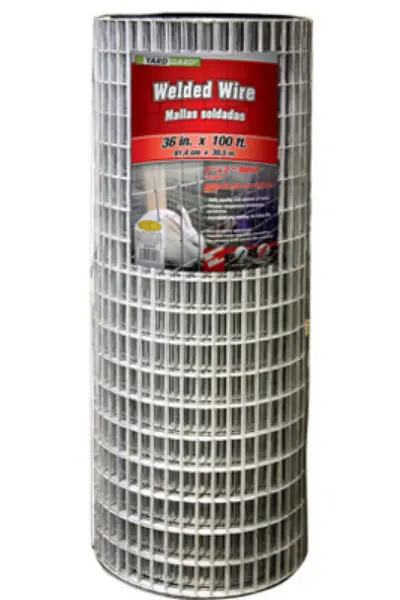 YardGard 309223A Galvanized Welded Wire Fence 14-Gauge 2"x1" Mesh 36" x 100' Garden and Security